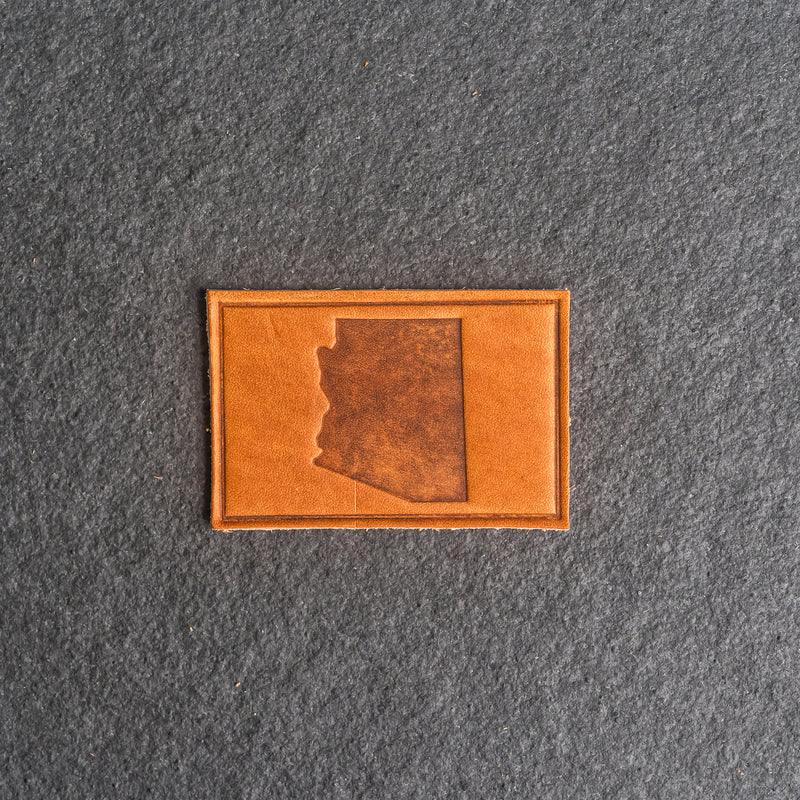 Arizona Leather Patches with optional Velcro added