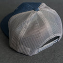 Leather Patch Performance Style Trucker Hat - Dad Stamp