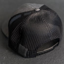 Leather Patch Performance Style Trucker Hat - Dad Stamp