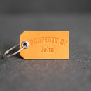 Property of Personalized Backpack Luggage Tag | Back to School