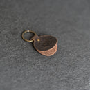 Round Keychain - Double Sided | Personalized Premium Leather Keychain | Custom Key Fob | Leather Gift Handmade in the USA
