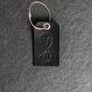 Mr. or Mrs. Design Stamped Leather Luggage Tags