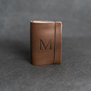 Refillable Personalized Leather Pocket Journal