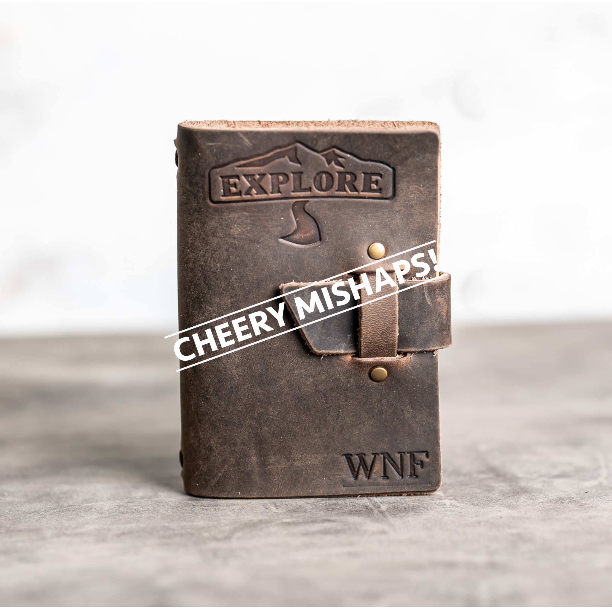 Buy Pocket Leather Adventure Journal with Buckle – Ox & Pine