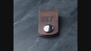 Small Leather Cord Wrap for Small Cords or Headphones