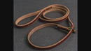 Slip Lead Dog Leash - Personalized Leather Dog Leash