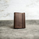 Classic Personalized Leather Pocket Journal with Professional Elastic Closure