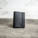 Classic Personalized Leather Pocket Journal with Professional Elastic Closure