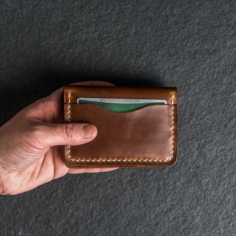 5 Pocket Bifold Wallet - Personalized Leather Wallet