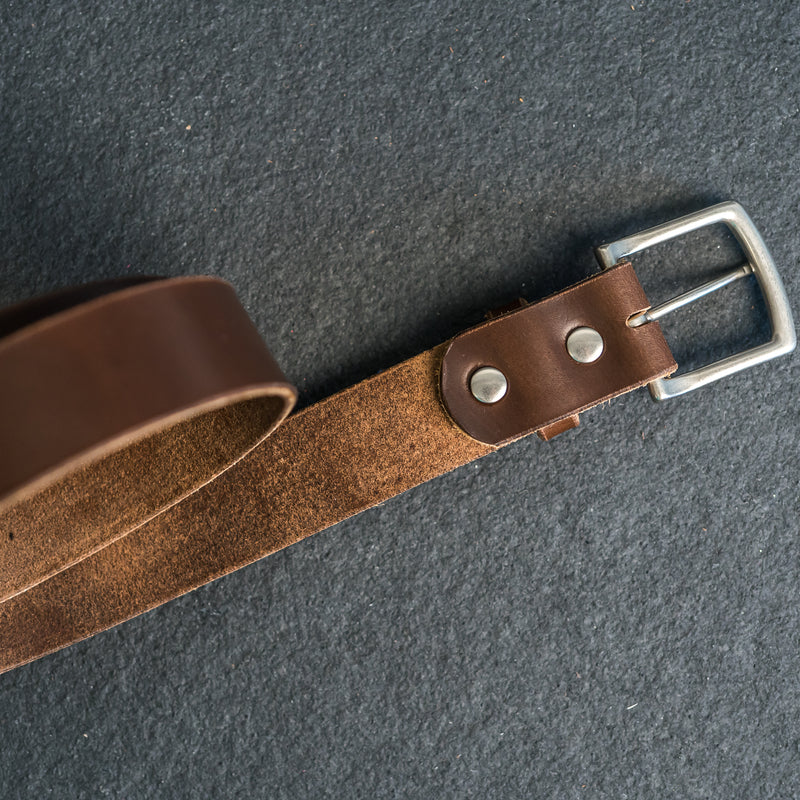 1.5" Leather Belt - Personalized Leather Belt