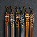 Braided Dog Leash - Personalized Leather Dog Leash