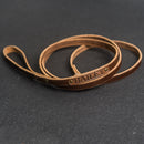 Slip Lead Dog Leash - Personalized Leather Dog Leash