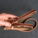 Slip Lead Dog Leash - Personalized Leather Dog Leash