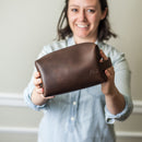 Personalized Leather Dopp Kit
