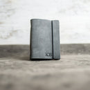Bell’avant Classic Personalized Leather Pocket Journal with Professional Elastic Closure