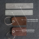 Personalized Leather Luggage Tags
