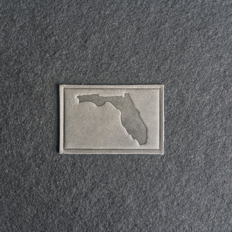 Florida Leather Patches with optional Velcro added