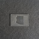 Arizona Leather Patches with Optional Hook and Loop Fastener