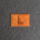 Idaho Leather Patches with Optional Hook and Loop Fastener