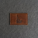 Idaho Leather Patches with Optional Hook and Loop Fastener
