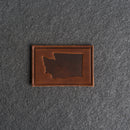 Washington Leather Patches with Optional Hook and Loop Fastener