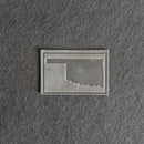 Oklahoma Leather Patches with Optional Hook and Loop Fastener