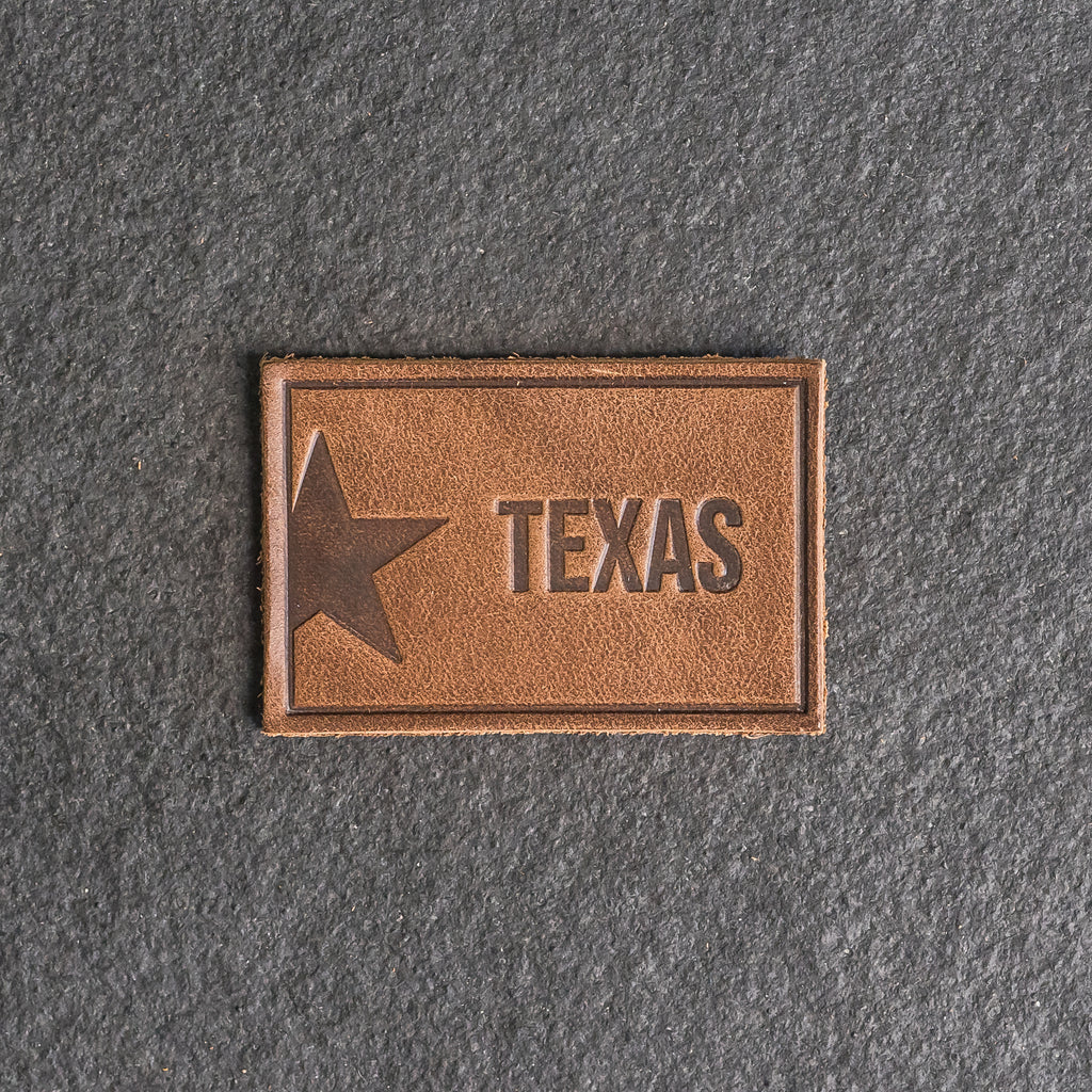 Custom Leather Patches - Blank or Personalized w/ Logo, Initials