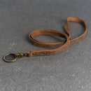 Personalized Premium Leather Lanyards