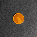 Wolf Leather Patches with Optional Hook and Loop Fastener