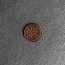 PNW Leather Patches with Optional Hook and Loop Fastener - Pacific Northwest