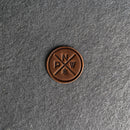 PNW Leather Patches with Optional Hook and Loop Fastener - Pacific Northwest