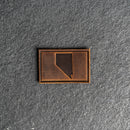 Nevada Leather Patches with Optional Hook and Loop Fastener