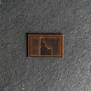 Idaho Leather Patches with Optional Hook and Loop Fastener