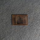 Utah Leather Patches with Optional Hook and Loop Fastener