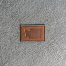 Washington Leather Patches with Optional Hook and Loop Fastener