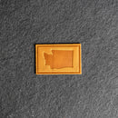 Washington Leather Patches with Optional Hook and Loop Fastener
