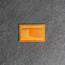 Oklahoma Leather Patches with Optional Hook and Loop Fastener