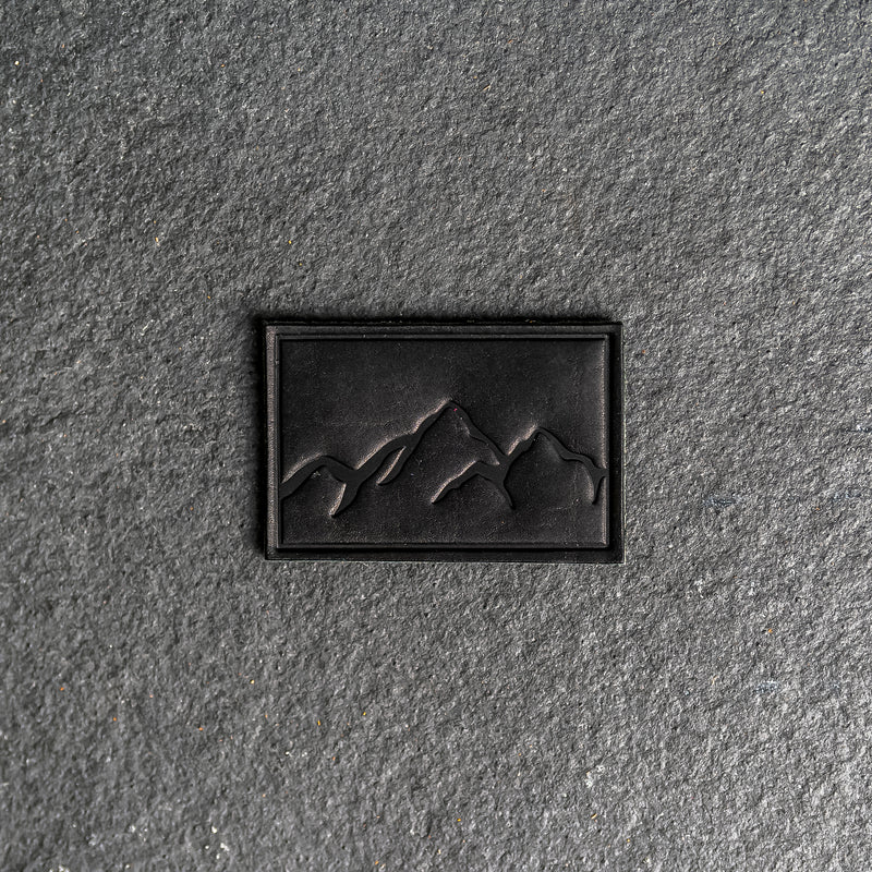 Of These Mountains Faux Leather Patch
