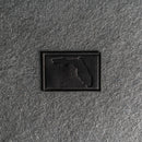 Florida Leather Patches with Optional Hook and Loop Fastener