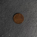 Floral Leather Patches with Optional Hook and Loop Fastener - Circle