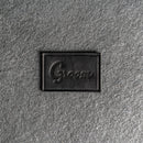 Bride & Groom Leather Patches with Optional Hook and Loop Fastener - Cursive Font