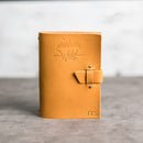 Refillable Leather Adventure Journal with Buckle Closure | Personalized Travel Gift | Travel Notebook | Leather Journal