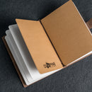 Refillable Leather Adventure Journal with Buckle Closure | Personalized Travel Gift | Travel Notebook | Leather Journal