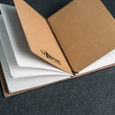 Refillable Leather Adventure Journal with Wrap Closure | Personalized Travel Gift | Travel Notebook | Leather Journal