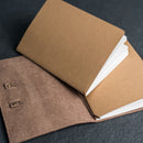 Refillable Leather Adventure Journal with Wrap Closure | Personalized Travel Gift | Travel Notebook | Leather Journal