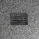 Education is the most powerful | Leather Patch with Hook and Optional Loop Fastener