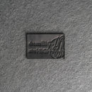 Dream Big Aim High Leather Patch with Optional Hook and Loop Fastener |