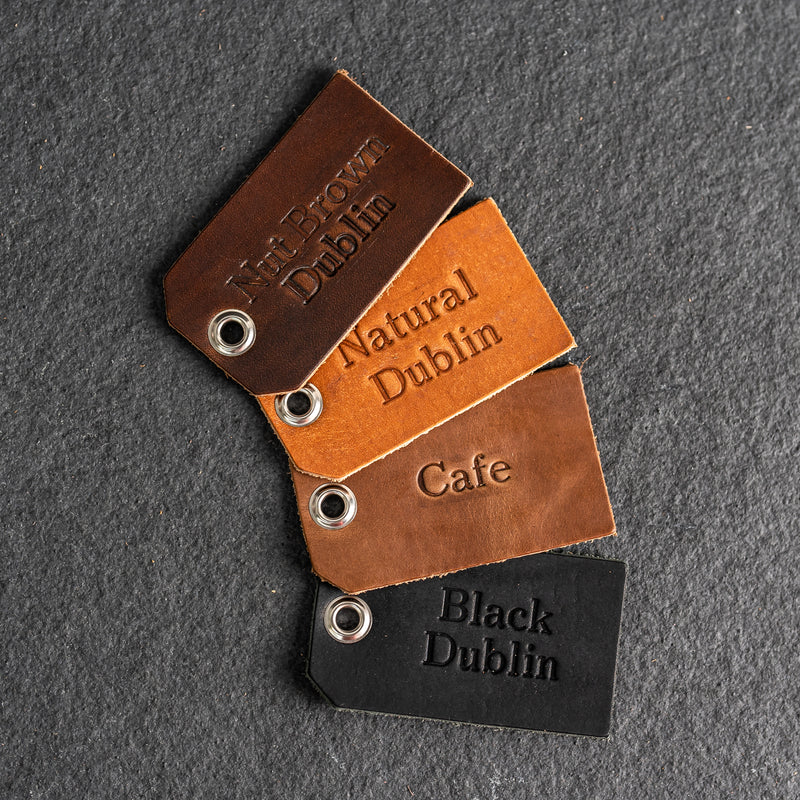 Personalized Leather Slim Can Coozie