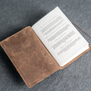 Bell’avant Classic Personalized Leather Pocket Journal with Professional Elastic Closure
