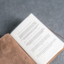 Bell’avant Classic Personalized Leather Pocket Journal with Professional Elastic Closure